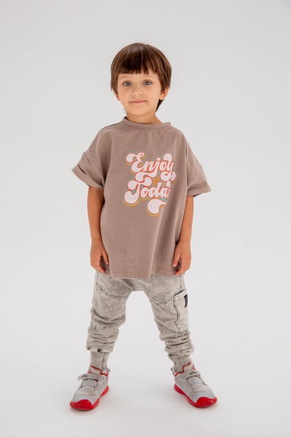 Bojówki Jeans Light Black