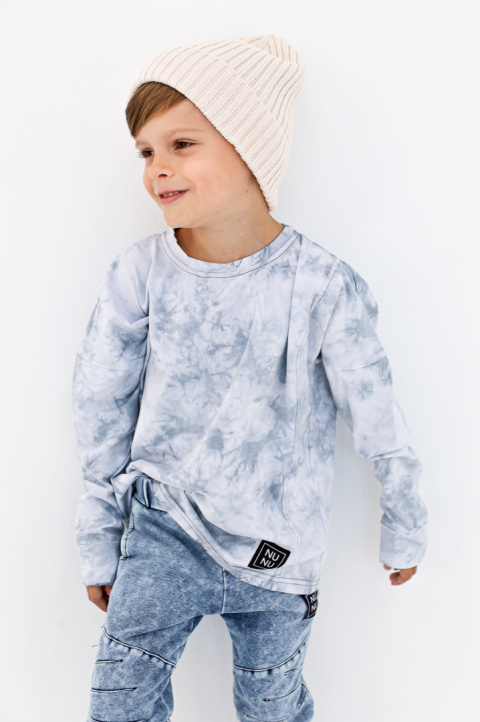 LONG TIE DYE BLUE