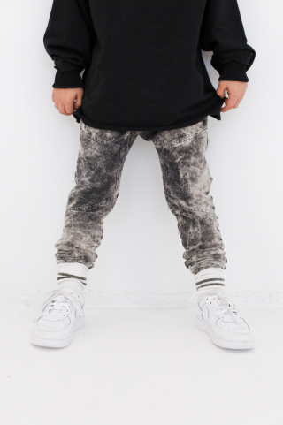 Spodnie Classic Jeans Black Batik